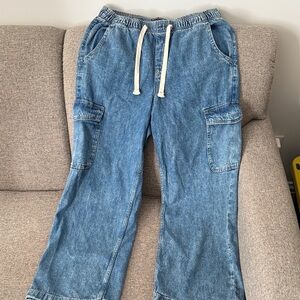 Gap Casual Blue Cargo Jeans